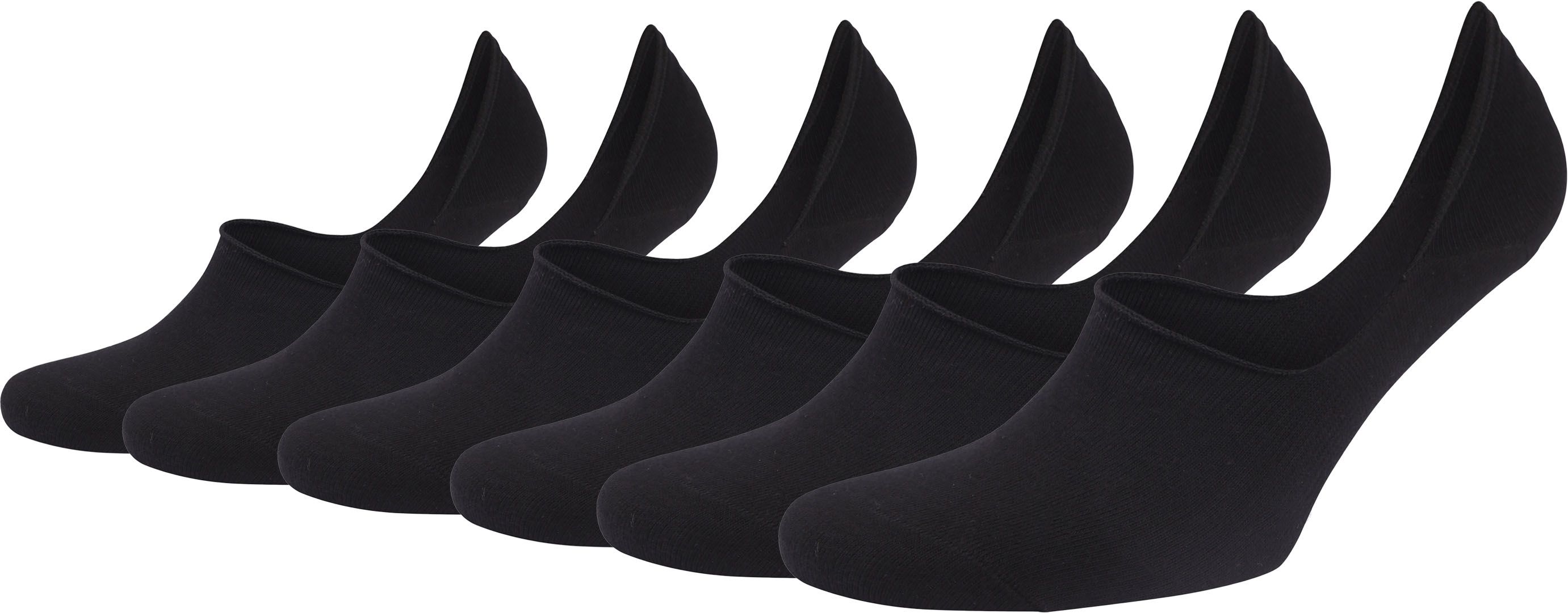 Sneaker Socks 6-Pack Black