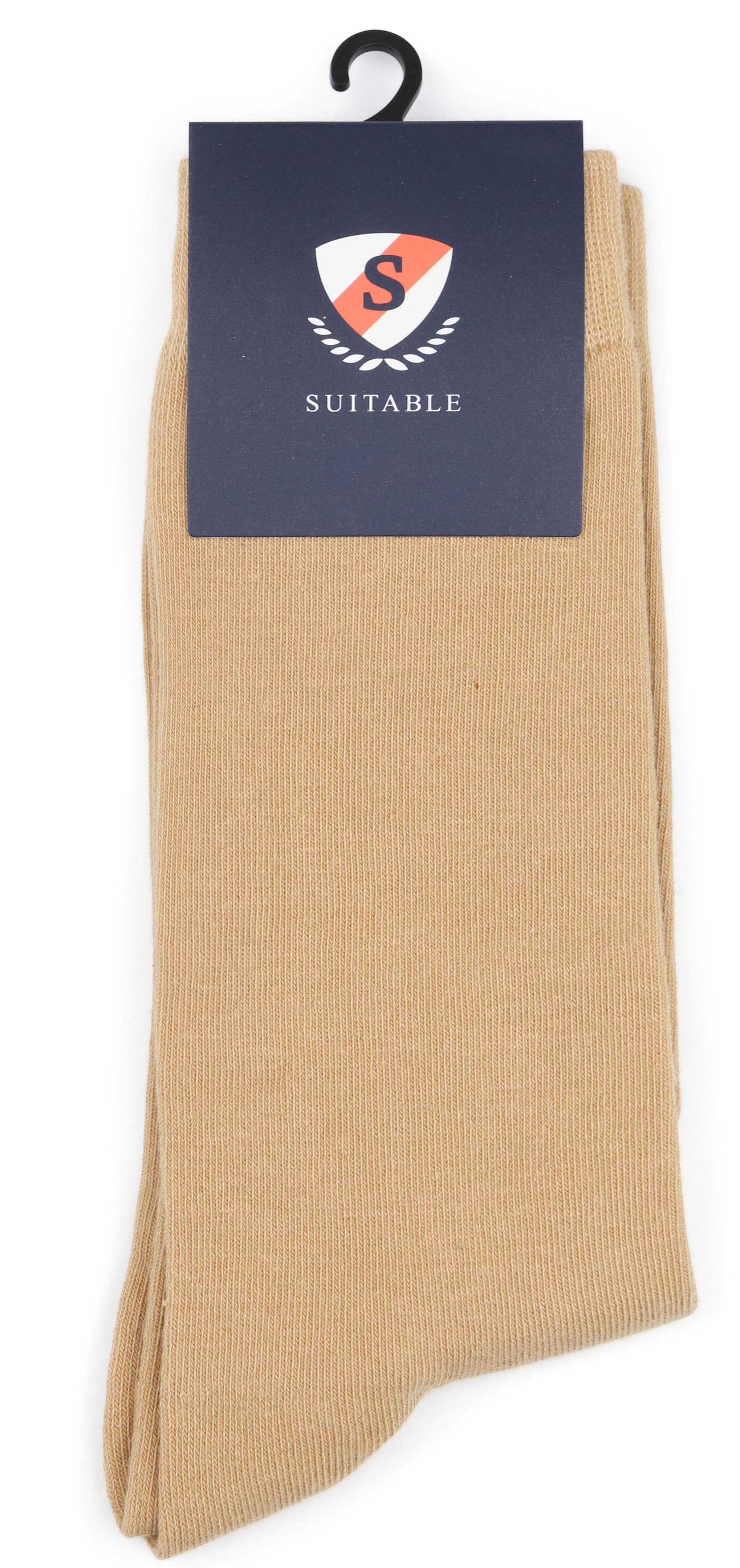 Suitable Sokken Bio Beige 2 Pack Verpakking