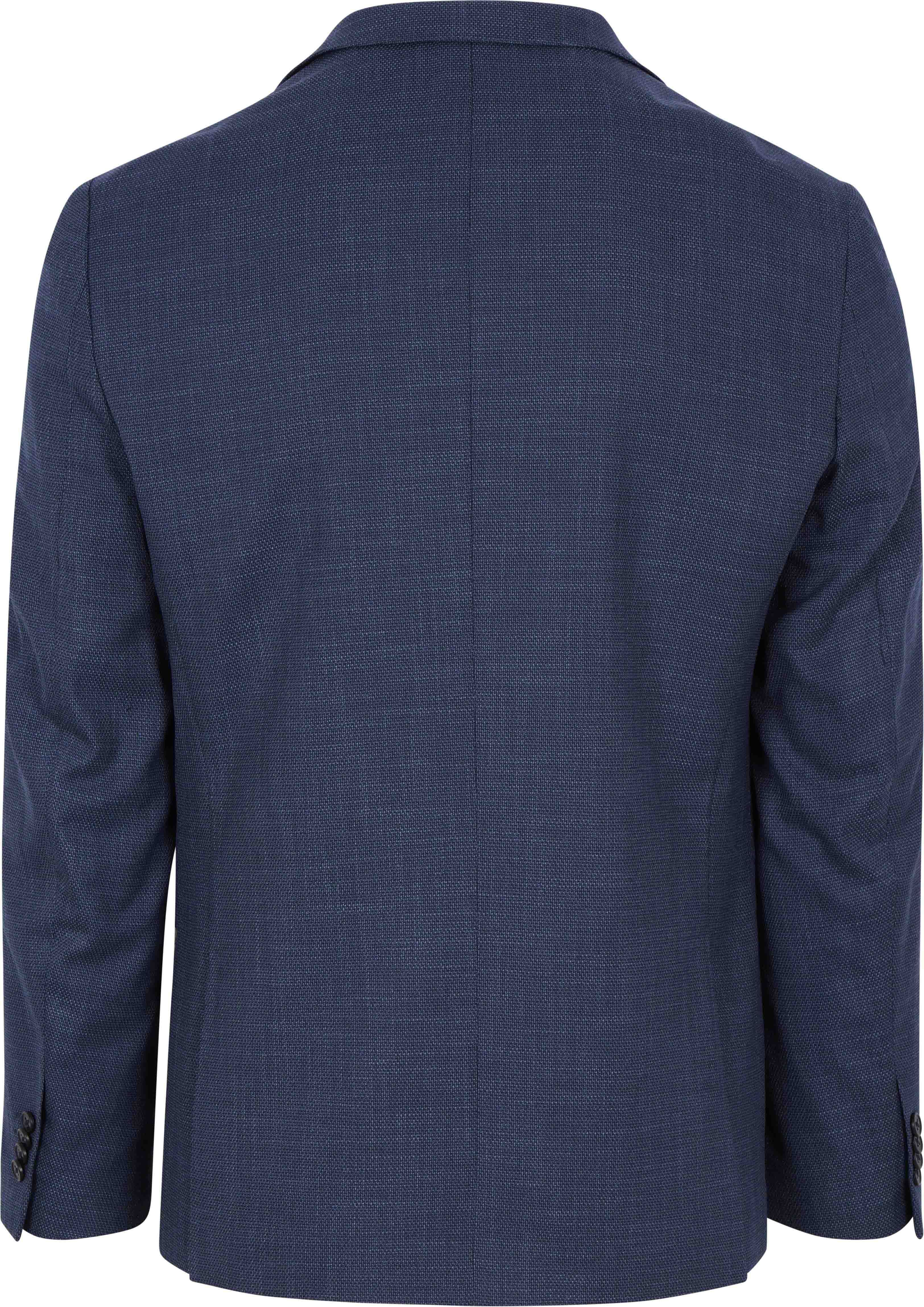 Suitable Veste Structure Doublée Marine Product / Achterkant
