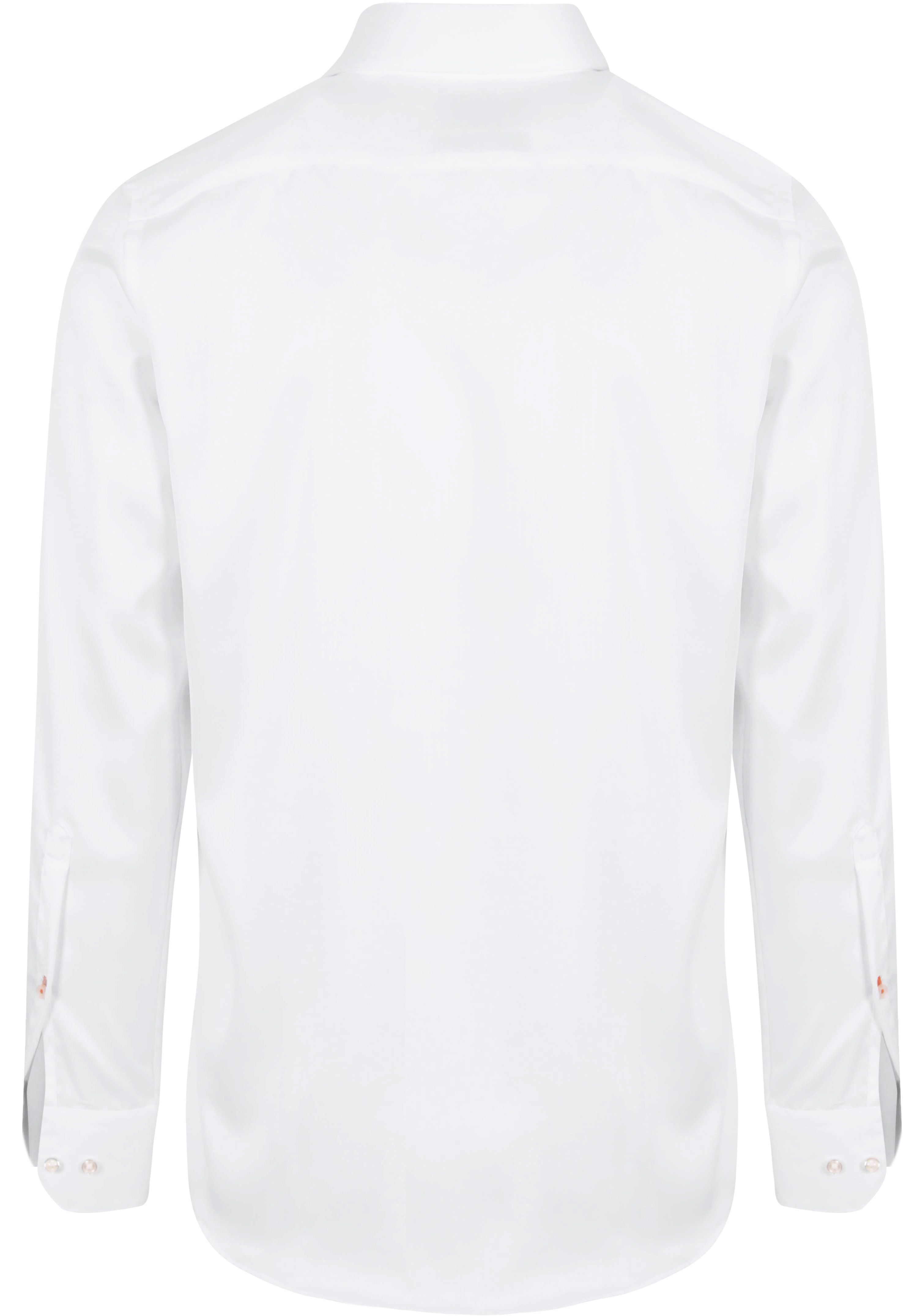 Suitable Wit Overhemd Slim Fit DR-01 Product / Achterkant