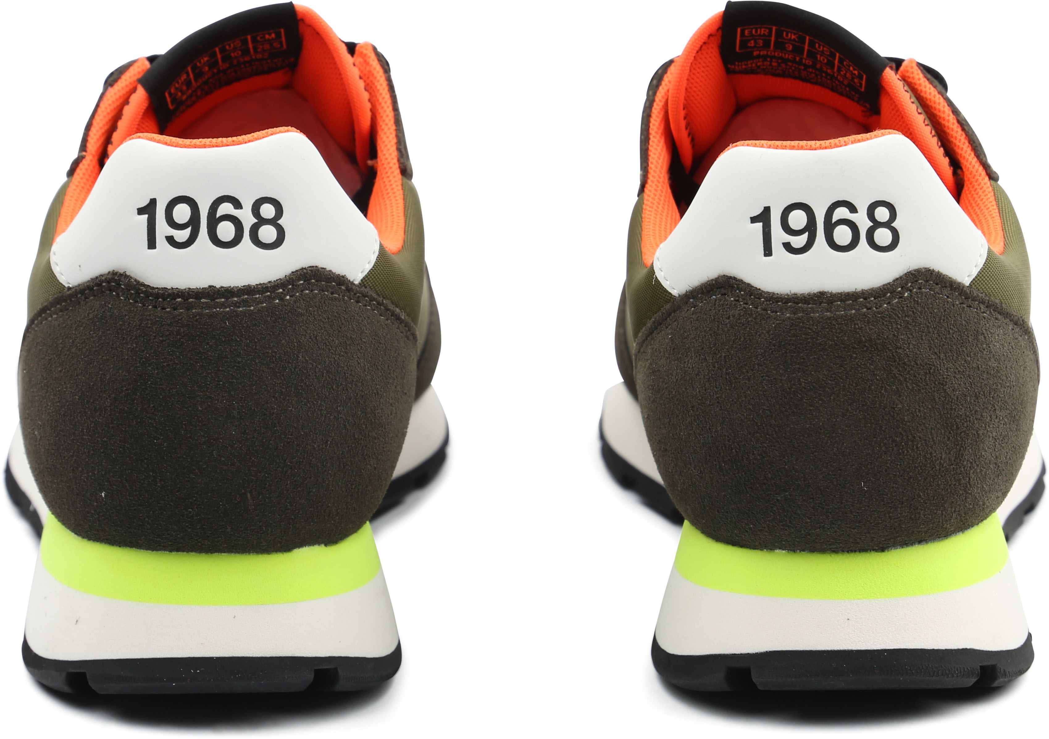 Sun68 Sneaker Tom Fluo Military Product / Achterkant