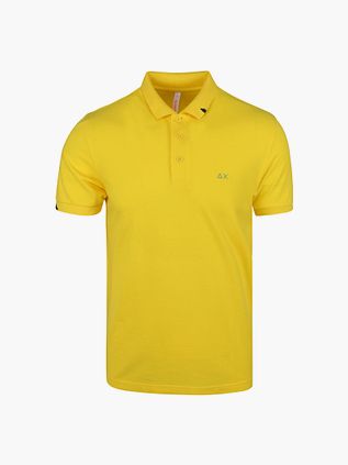 Sun68 Yellow polo
