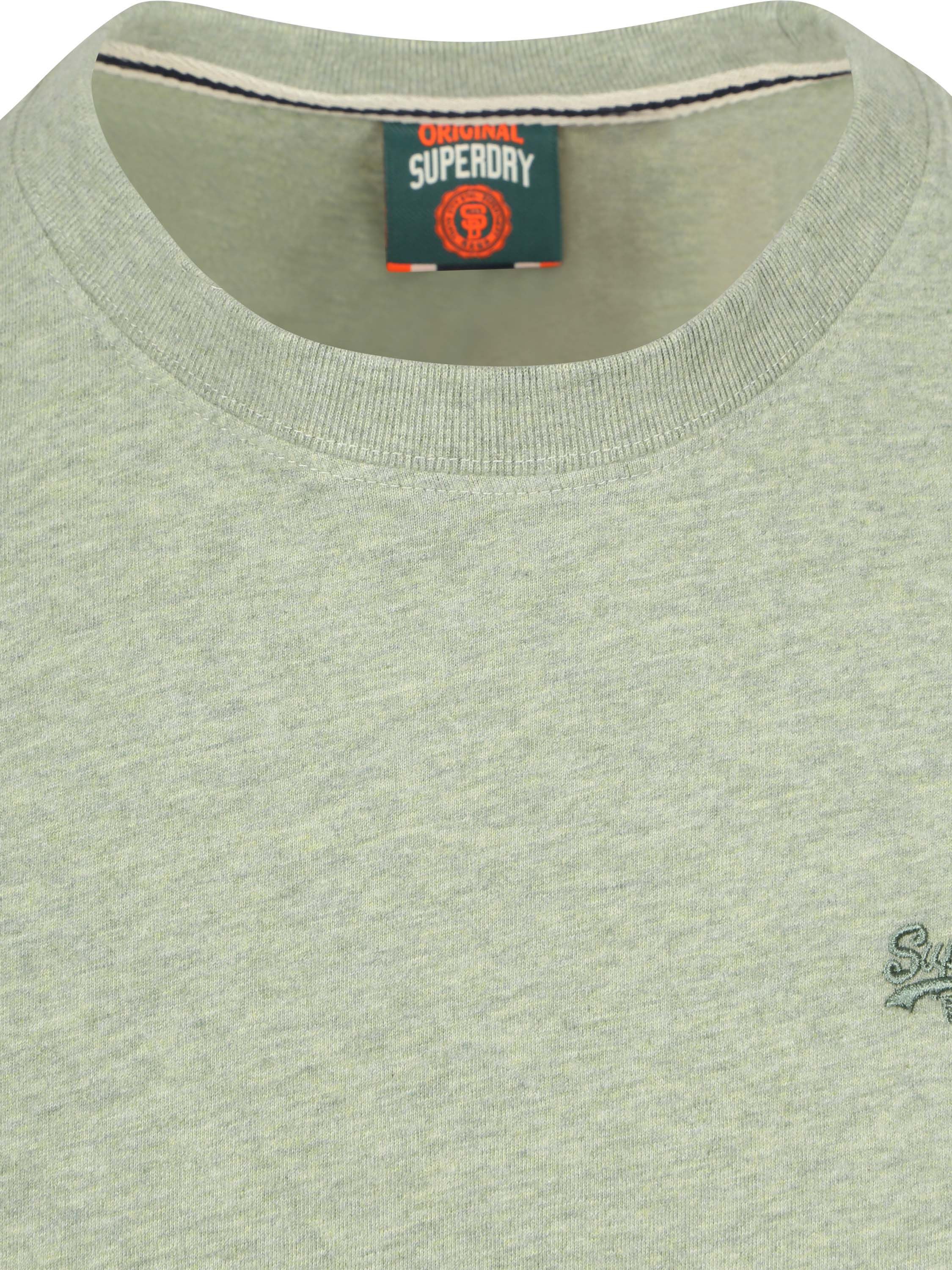 Superdry Essential T-Shirt Vert Chiné Product / Detail