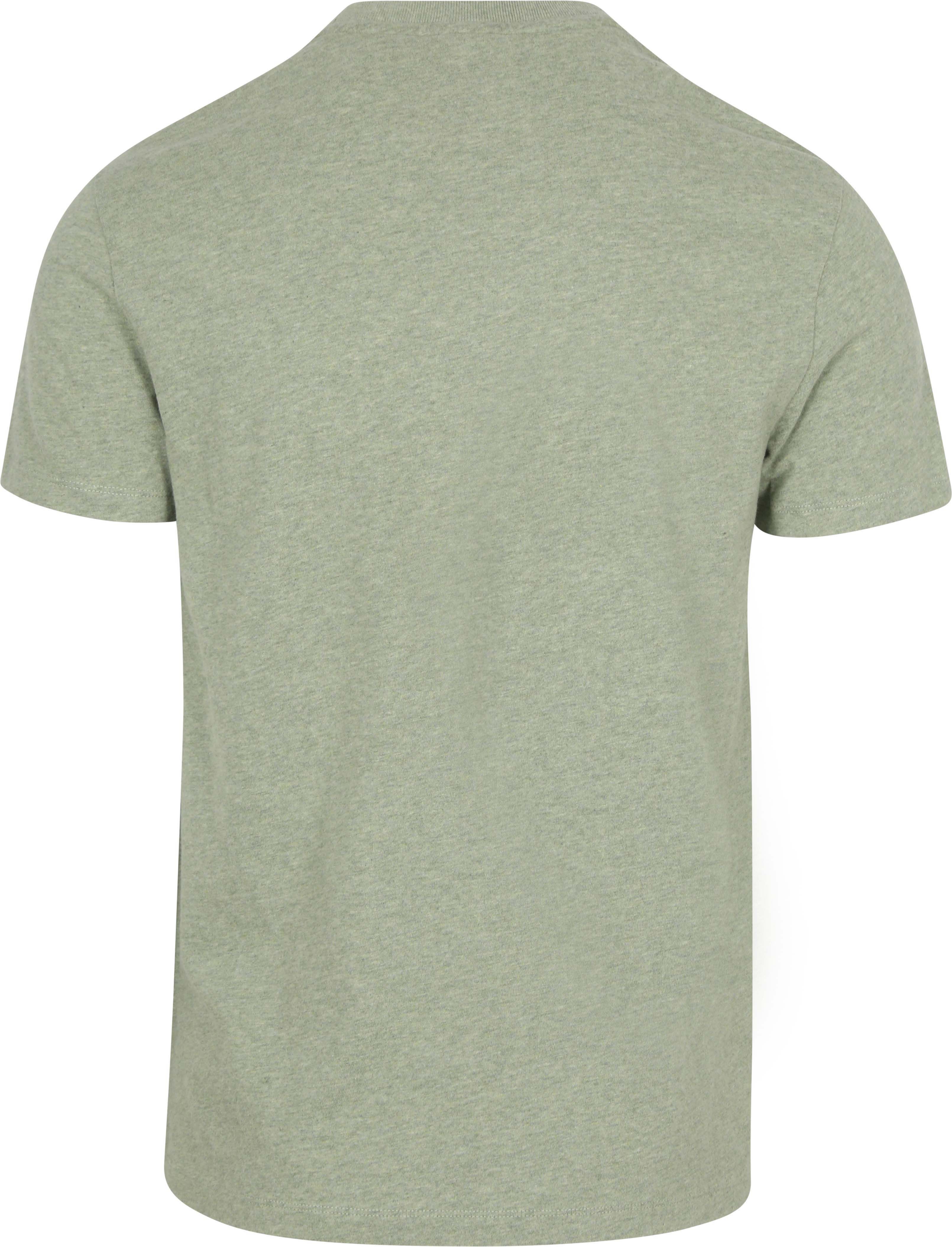 Superdry Essential T-Shirt Vert Chiné Product / Achterkant