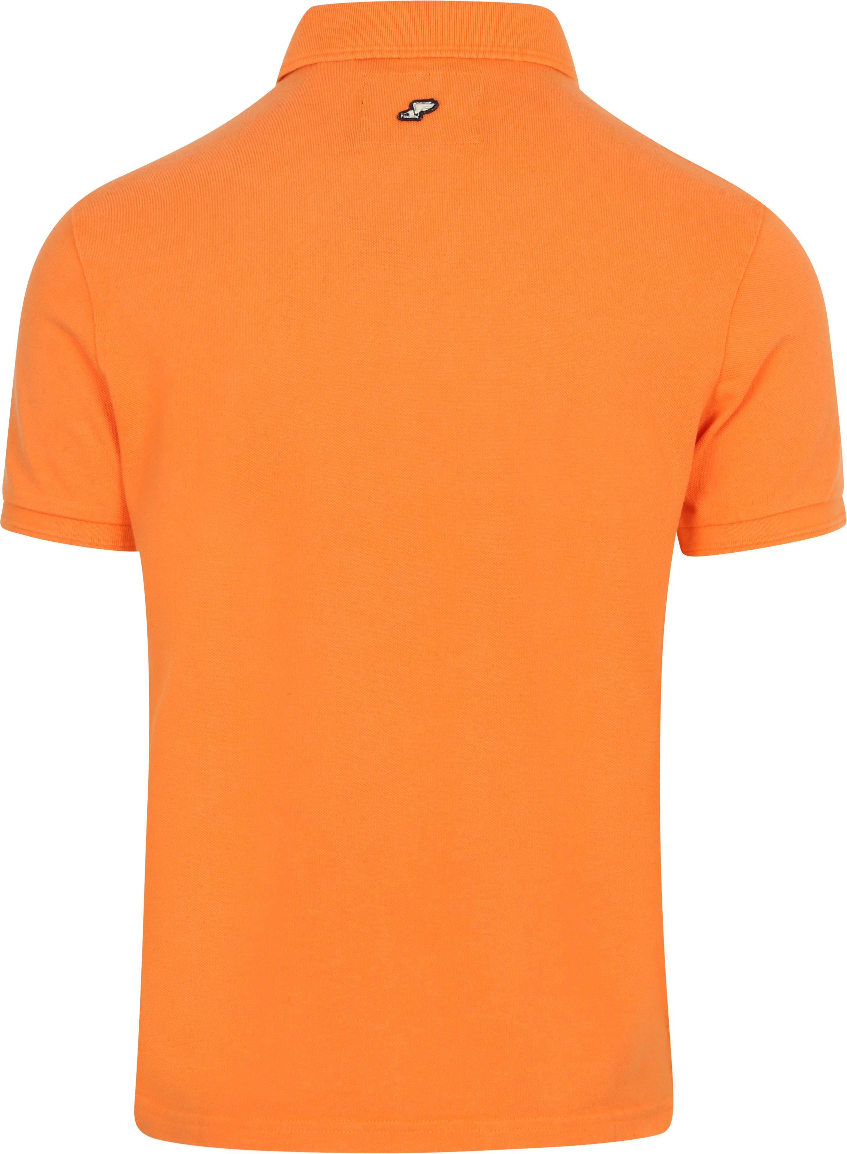 Superdry Polo Pique Classic Orange Product / Achterkant