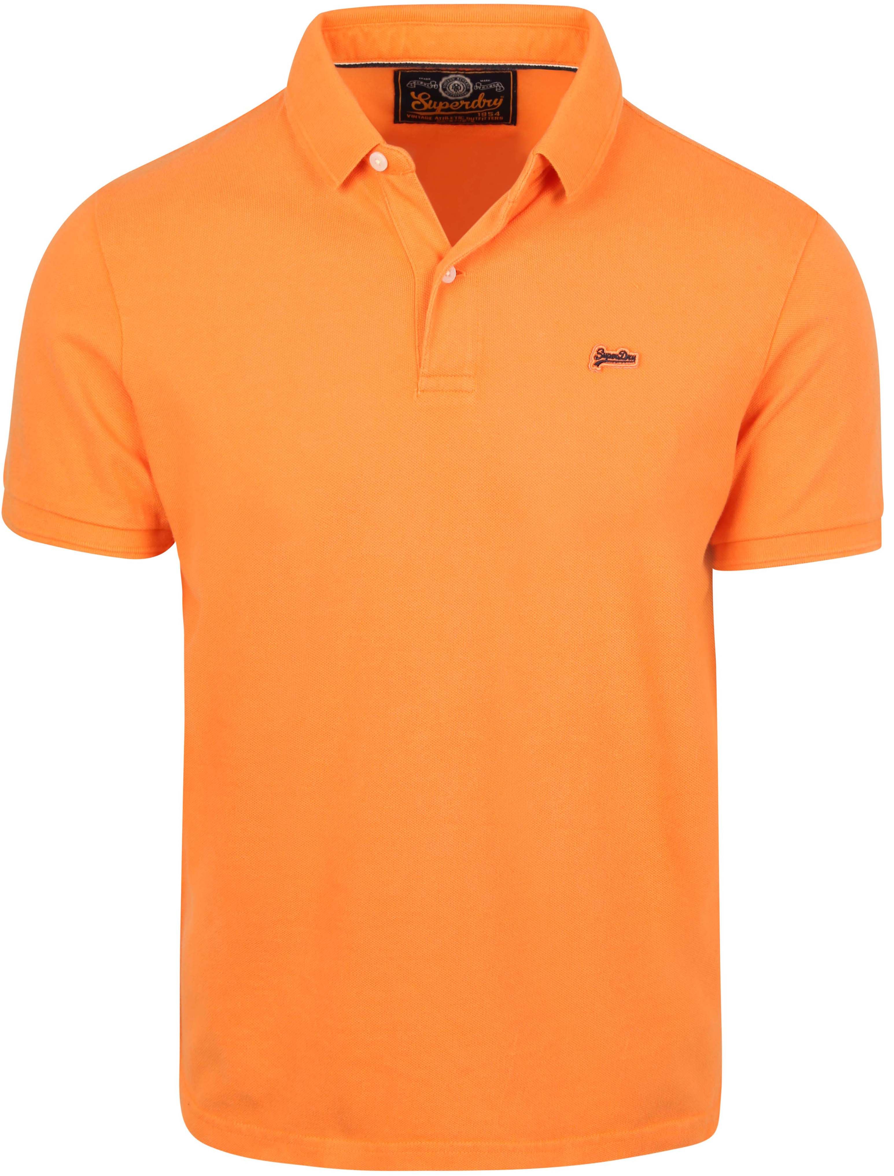 Superdry Polo Piqué – Klassisk Oransje Product