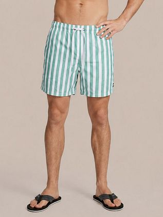 Suitable Short de Bain Big Stripe Vert