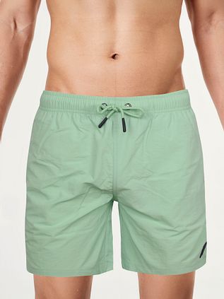Suitable Short de Bain Uni Vert Clair