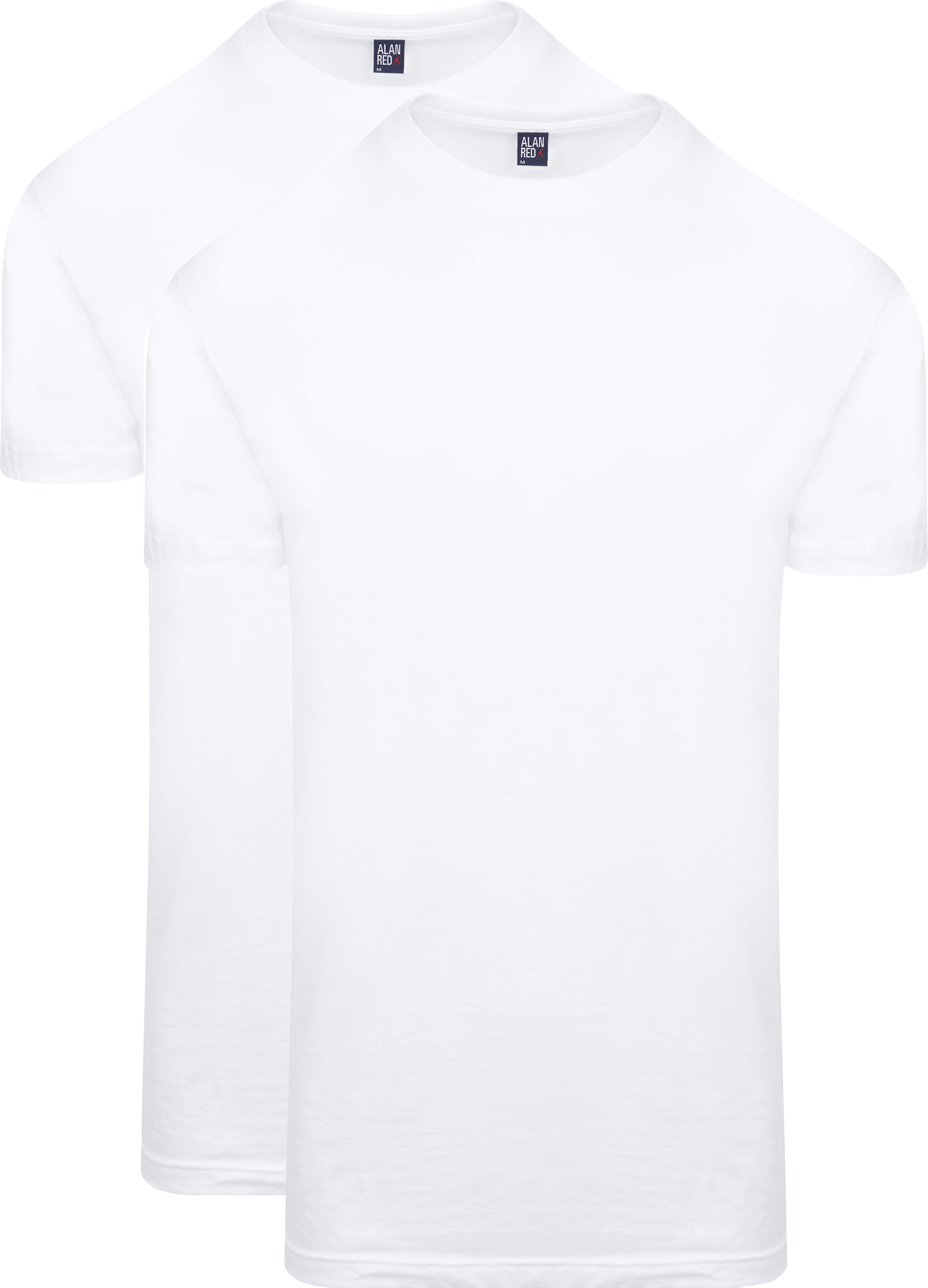 T-Shirt Alan Red Virginia Extra Long (pack de 2)