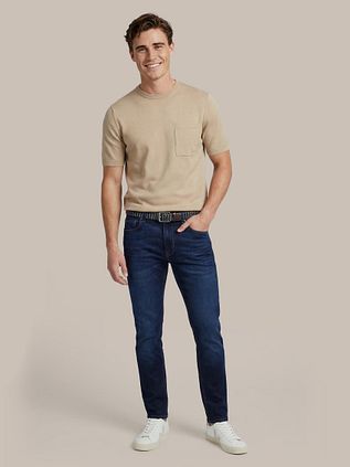 Suitable Knitted T-shirt Pocket Compact Taupe