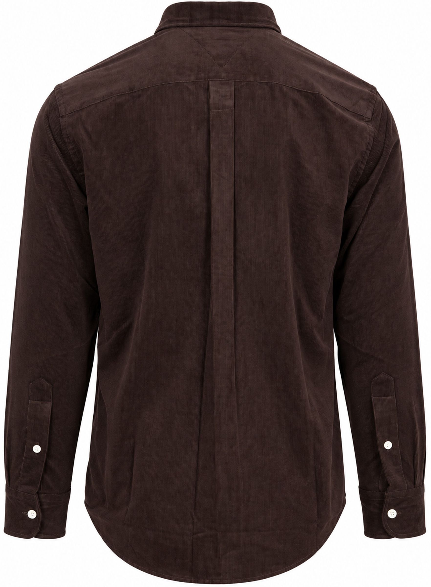 Tommy Hilfiger Corduroy Shirt Brown