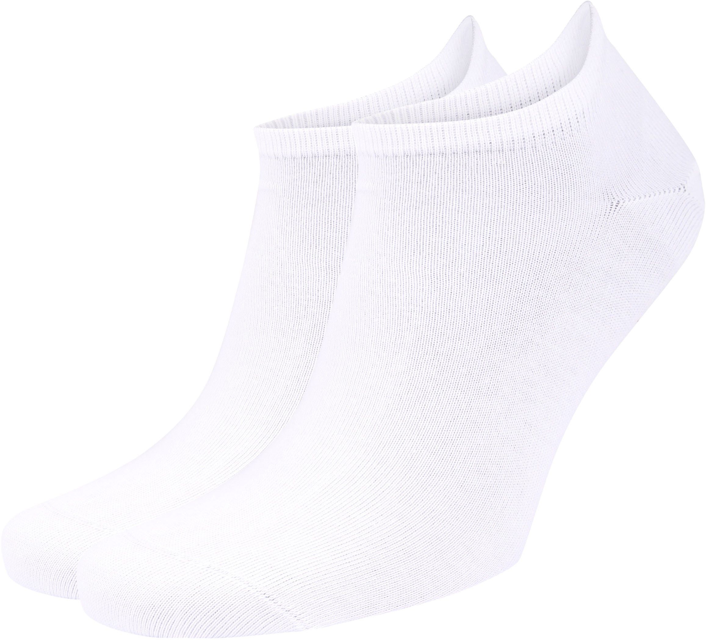 Sneakersokker 2-pack i hvid