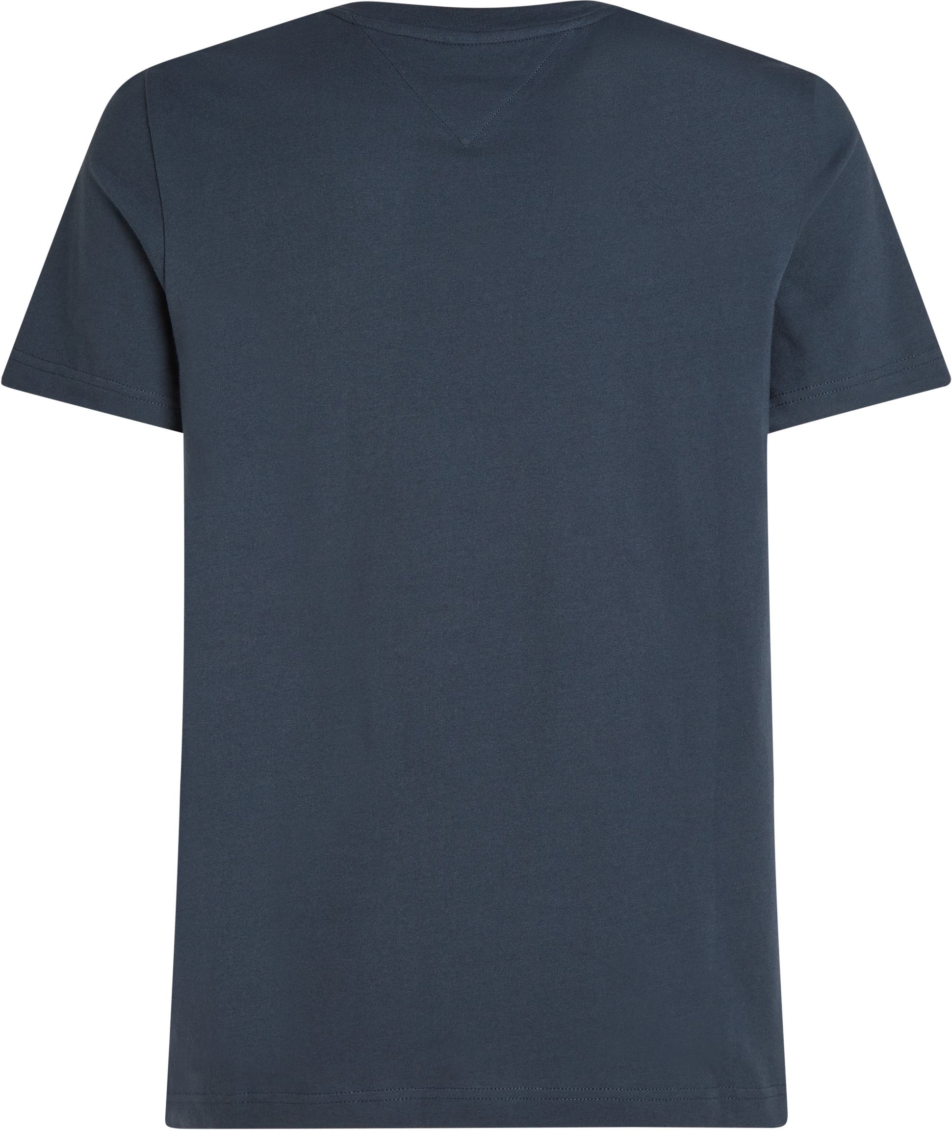 Tommy Hilfiger T-shirt Logo Military Denim Product / Achterkant