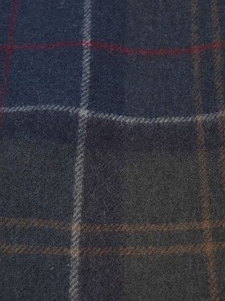 Barbour Scarf Braden Wool Classic Tartan Green