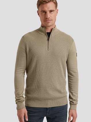 Vanguard Halfzip Pullover Beige