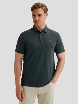 Vanguard Piqué Polo Shirt Midnight Navy