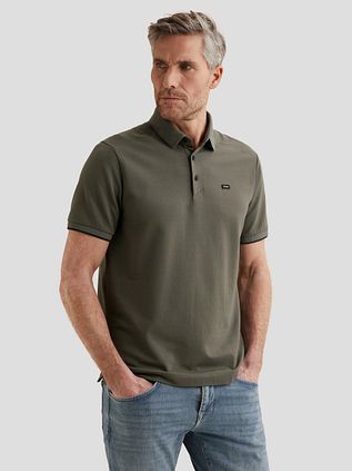 Vanguard Piqué Polo Shirt Pewter