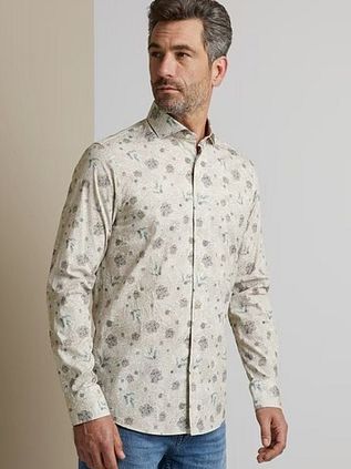 Vanguard Shirt Flowers Beige