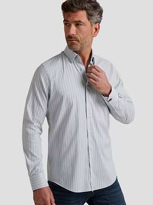 Vanguard Shirt Stripes Light Blue