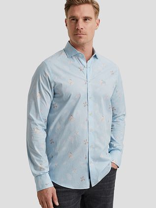 Vanguard Shirt Print Light Blue
