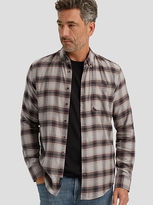 Vanguard Shirt Checks Taupe