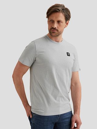 Vanguard T-Shirt Logo Melange Hellblau