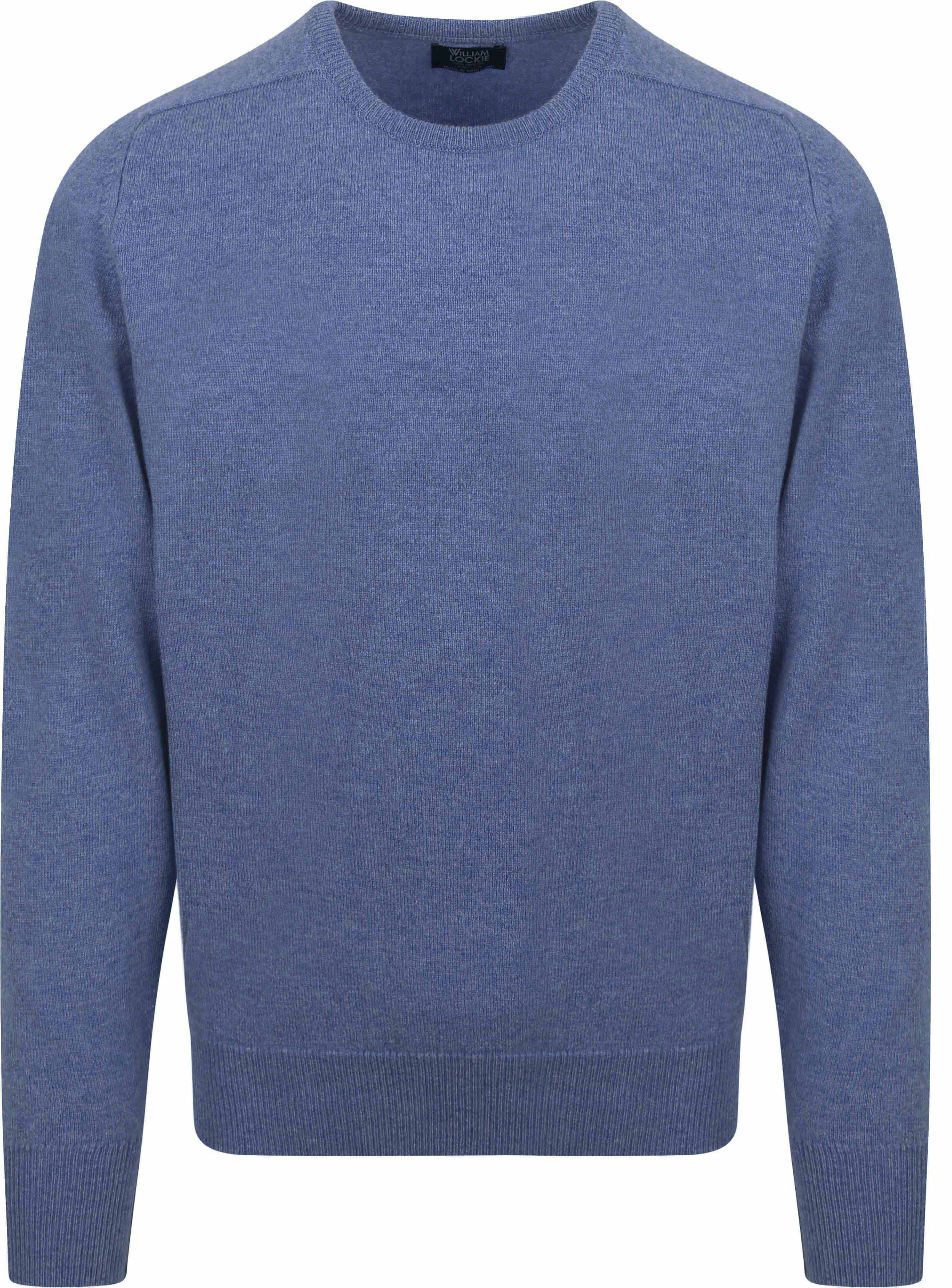 O in lana d’agnello indigo