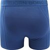 Bjorn Borg Boxers 3Pack Stretch Bleu Product / Achterkant