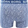 Bjorn Borg Boxershorts 3Pack Stræk Blå Product / Achterkant