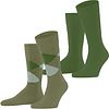Burlington Everyday Mix Sokker 2-Pakke Grøn 7473