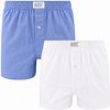 Køb Levi's Woven Boxershorts 2-pak Blå Hvid 701237999-002 | Suitable