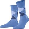 Calze Burlington Manchester a quadri blu 6550 Product / Detail