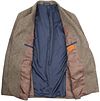 Suitable blazer herringbone in lana merino marrone chiaro Product / Detail