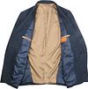 Suitable Herringbone Marynarka Navy Product / Detail