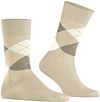 Calze Burlington Manchester a rombi beige chiaro 4840 Product