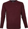 Barbour Tisbury Pullover Wool Bordeaux MKN0844-RE56 order online | Suitable
