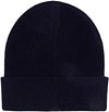 Knowledge Cotton Apparel Beanie Wolle Dunkelblau Product / Achterkant