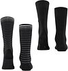 Burlington Everyday 2-Pack paski czarny Product / Achterkant