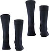 Falke 2-pack Happy Socks granatowe Product / Achterkant