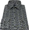 OLYMP Luxor MF Overhemd Bloem Donkerblauw Product / Detail