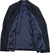 Abito Suitable Strato Pied De Poule in lana blu navy Product
