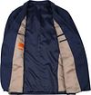 Marynarka lniana Suitable w splocie twill, w kolorze granatowym Product
