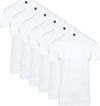 Alan Red T-shirt Biały 6671/6P/01 Vermont 6pack 6-pack