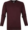 Colorful Standard Sweatshirt i økologisk bordeaux CS1005 Oxblood Red