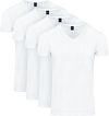 Køb Suitable Vitasu T-shirt med V-hals hvid 4-pak | Suitable