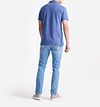 King Essentials The James Poloshirt Royal Blauw Model / Achterkant