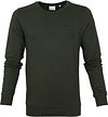 KnowledgeCotton Apparel Jersey Verde oscuro 30511-1090