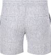 Superdry Short Linen Merchant Blue Stripes Product / Achterkant