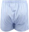 Steppin' Out Boxershort Ruit Blauw Product / Achterkant