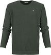 KnowledgeCotton Apparel Maglione Verde scuro 80601-1090